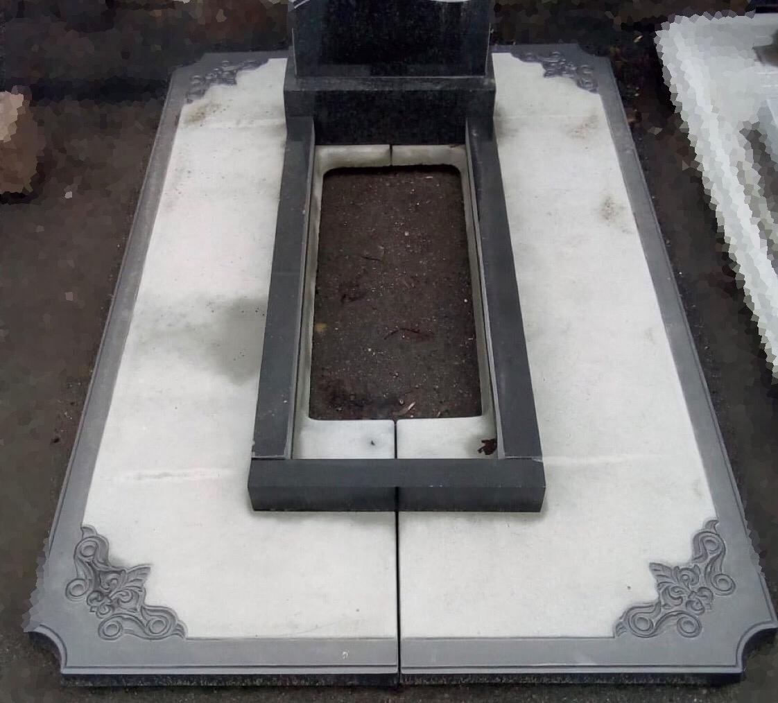 тумба под памятник на могилу